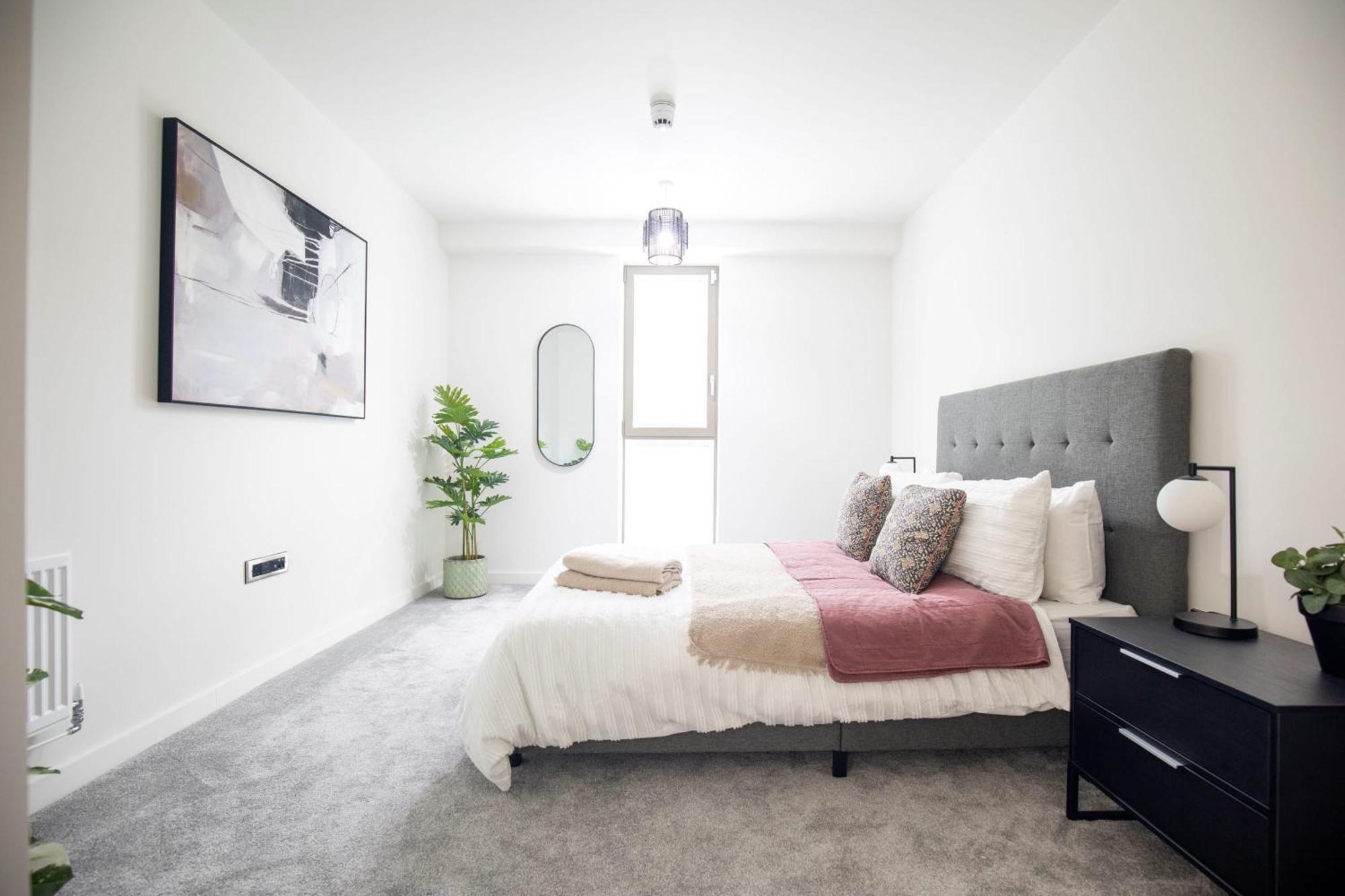 Luxury Free Parking Townhouse Villa Manchester Exterior foto