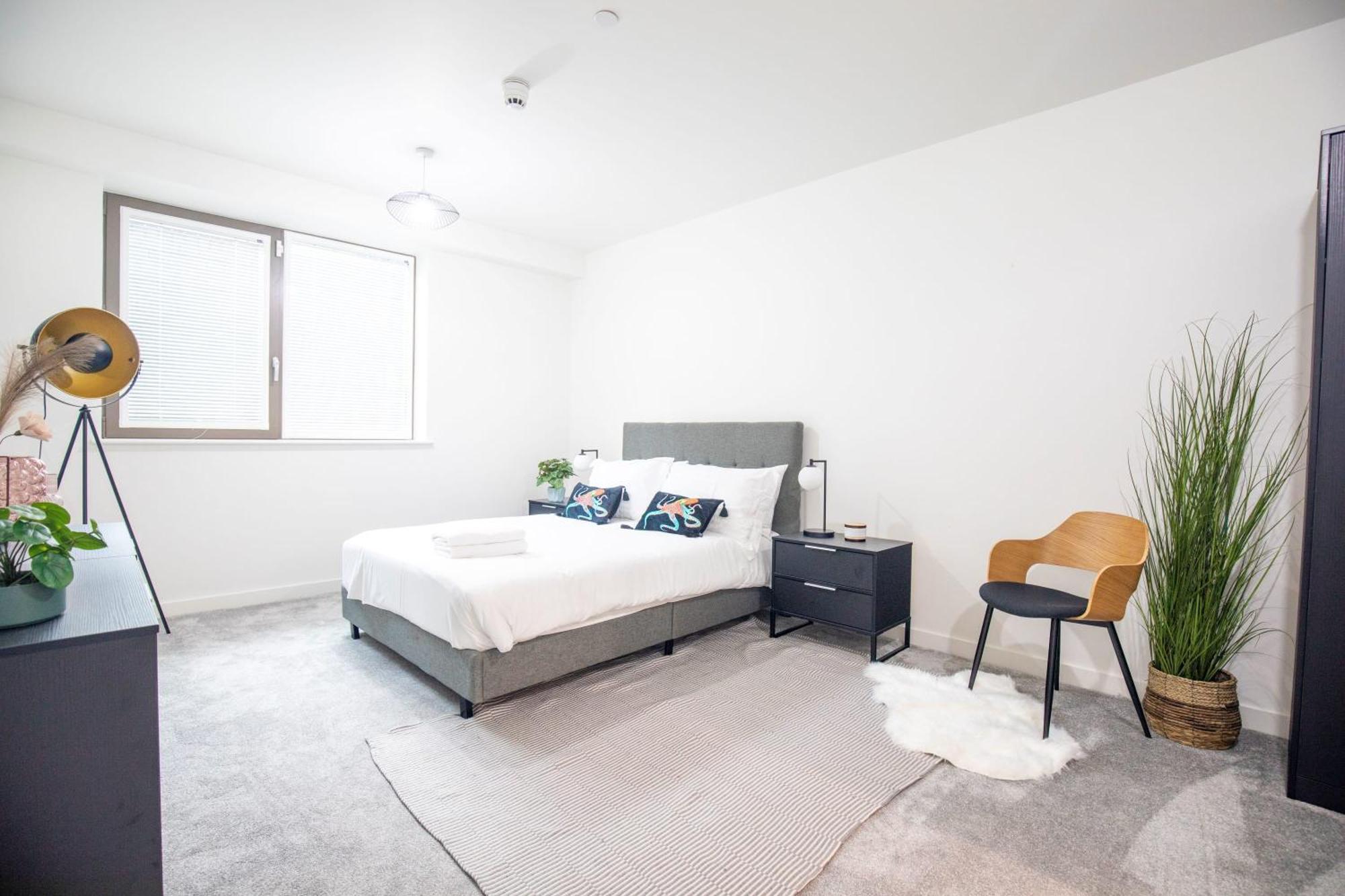 Luxury Free Parking Townhouse Villa Manchester Exterior foto