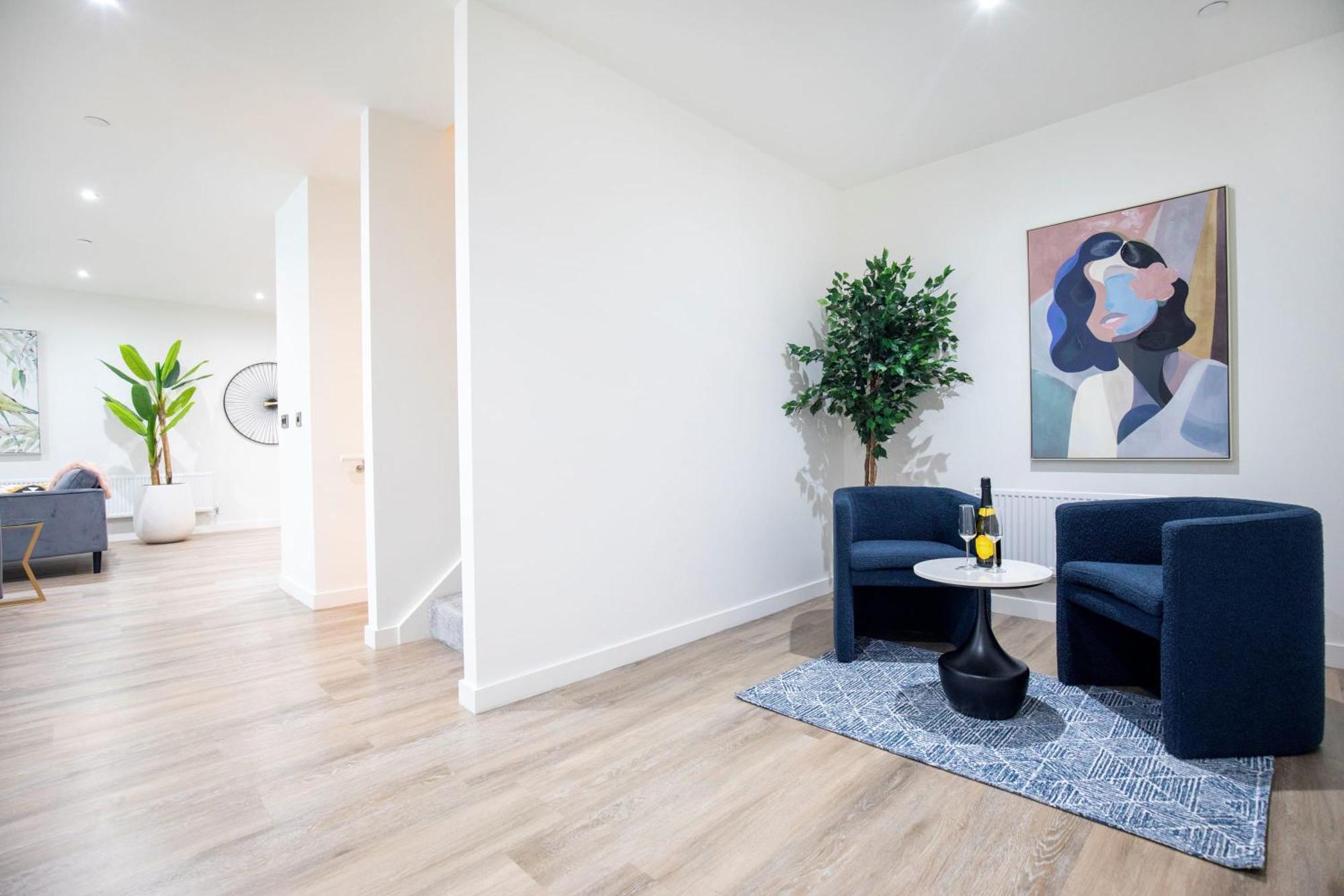 Luxury Free Parking Townhouse Villa Manchester Exterior foto